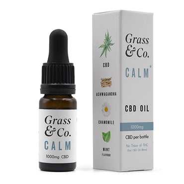 CBD Oil with Ashwagandha, Chamomile & Mint 10ml
