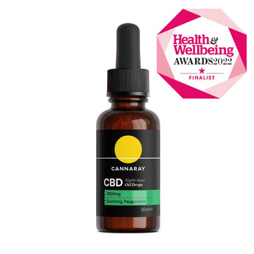 Cannaray Night-Time CBD Oil 1800mg 30ml