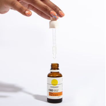 Cannaray Bright Days Oil Drops Orange Flavour 1500mg 30ml