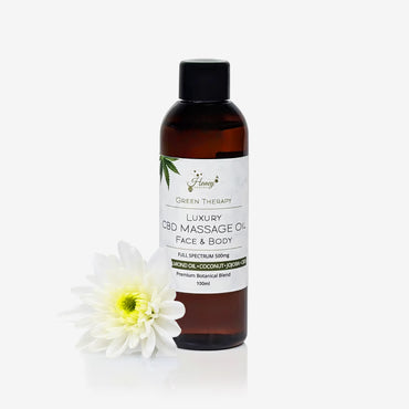 Honey Heaven Luxury CBD massage oil 500mg