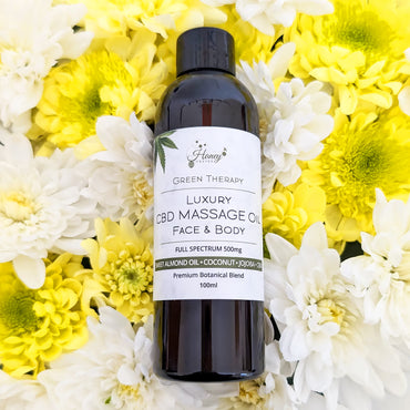 Honey Heaven Luxury CBD massage oil 500mg