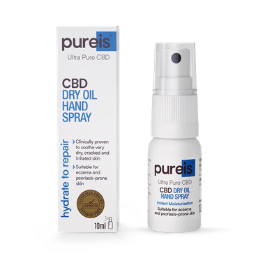 Pureis Ultra Pure CBD Dry Hand Oil Spray