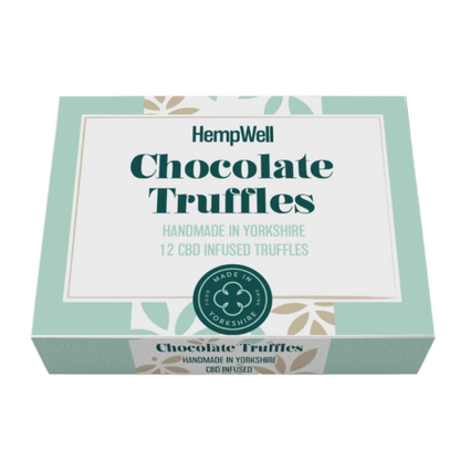 CBD Chocolate Truffles 20mg x 12 Chocolates