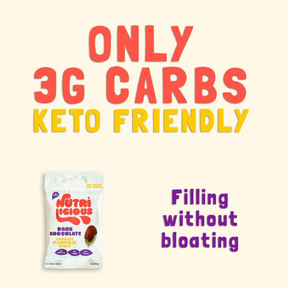 12 x Dark Chocolate Pumpkin Seeds