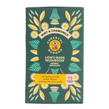 Load image into Gallery viewer, Lion&#39;s Mane Mushroom Tea - Mint &amp; Chamomile
