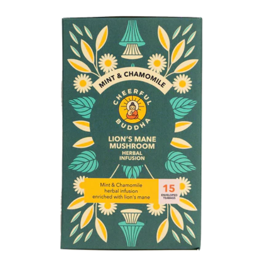 Lion's Mane Mushroom Tea - Mint & Chamomile