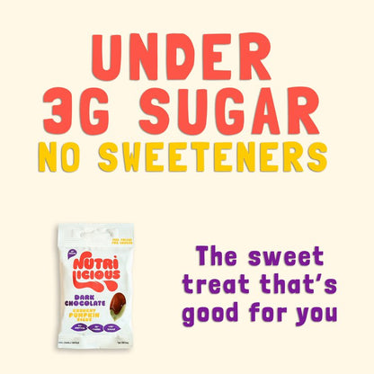 12 x Dark Chocolate Pumpkin Seeds