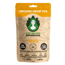 Load image into Gallery viewer, Hemp Tea Ginger - (10 Tea bags)
