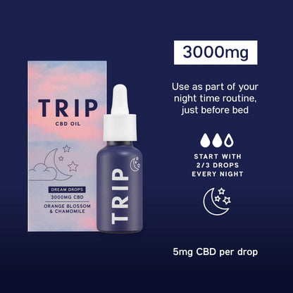 Trip Dream Drops CBD Oil 3000mg
