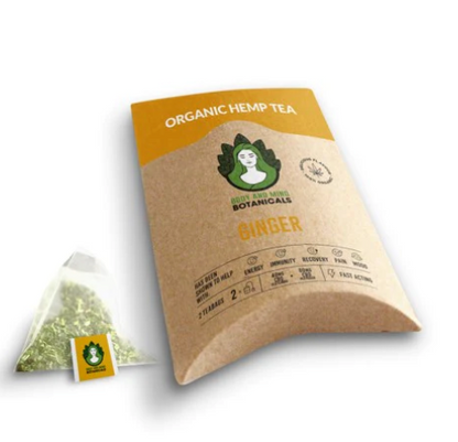 Hemp Tea Ginger - (10 Tea bags)