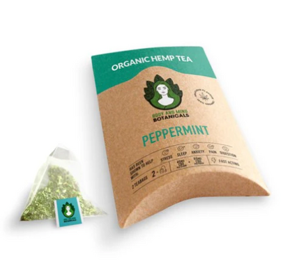 Hemp Tea Peppermint - (10 Tea bags)