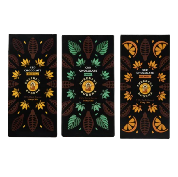 CBD Infused 70% Dark Chocolate