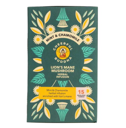 Lion's Mane Mushroom Tea - Mint & Chamomile