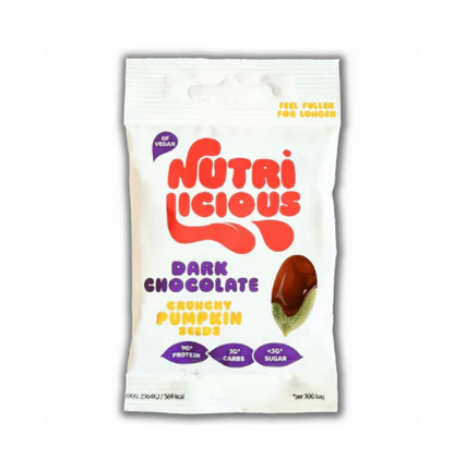 12 x Dark Chocolate Pumpkin Seeds