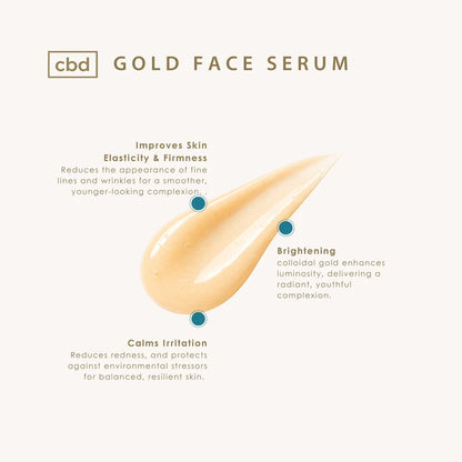 ila Wellness CBD Gold Face Serum 50ml