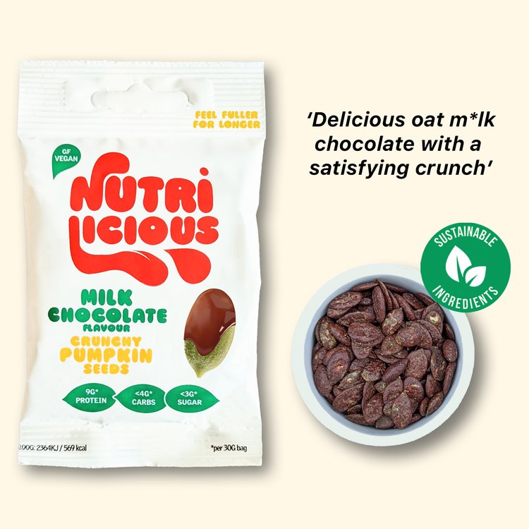 12 x Oat Milk Chocolate Pumpkin Seeds